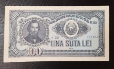 Romania 100 lei 1952 P90b UNC