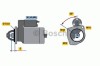 Starter LANCIA PHEDRA (179) (2002 - 2010) BOSCH 0 986 018 970