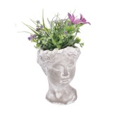 Cumpara ieftin Plante artificiale in ghiveci, mov verzi 14 x 14 x 30 cm