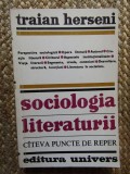 Traian Herseni - Sociologia literaturii