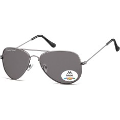 Ochelari de soare polarizati unisex Montana Eyewear MP94, gunmetal, smoke lenses