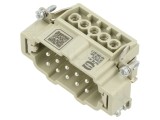 Conector HARTING HDC 16A 500V Insert Contact Tată Han E&reg; 10 PE 09337102601