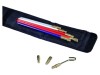 Kit tras fire HELLERMANNTYTON 7 bucati, Tije flexibile 400mm, Mini-maner, Carlig, Cap ghidare