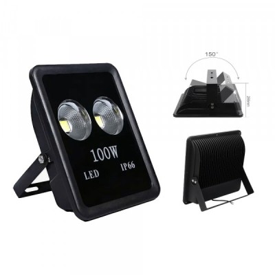 Proiector LED 100W Alb Rece 220V IP66 2x50W MNR8722 foto