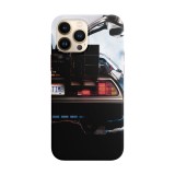Husa compatibila cu Apple iPhone 14 Plus model Back to the Future, Silicon, TPU, Viceversa, Transparent, Carcasa