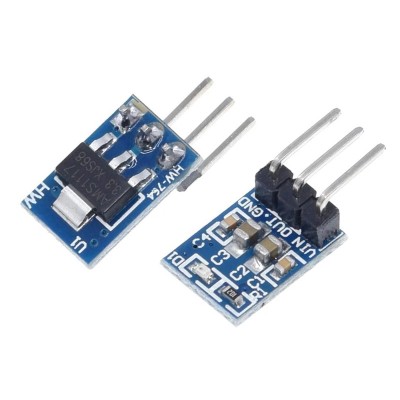 Convertor step-down DC-DC de la 5V la 3.3V, AMS1117, Regulator de tensiune 800mA foto