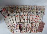 Set Tarol La Ducale Made in France, vintage, anii 60, incomplet (70 carti din 78)