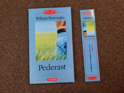 PEDERAST - WILLIAM BURROUGHS P0 foto
