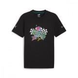 Mercedes AMG Petronas tricou de bărbați Vegas black F1 Team 2023 - XL