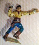 Figurina cowboy Lone Star Harvey Series Made in Great Britain 1:32 omulet impuscat Die Cast Machine Tools Ltd Vestul salbatic 1:32 Q