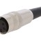 Conector M16 mamă 4 pini drept