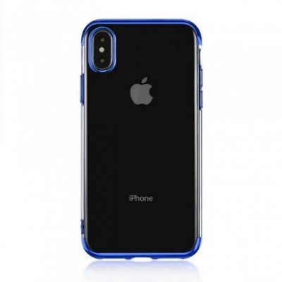 Husa Silicon ELECTRO Apple iPhone XS Max Blue foto