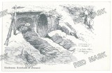 1397 - PUTNA, Suceava, Bucovina, Soldier&#039;s shelter, Romania - old postcard - unused - 1917