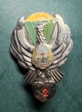 Insigna parasutist militar Romania 1977 1989 RSR clasa 2