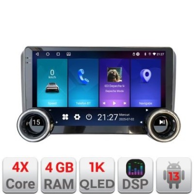 Navigatie Audi A3 8P Kit-049 Edotec 4+64 10.5 inch Incell 1K android Wifi 5Ghz gps internet CarStore Technology foto