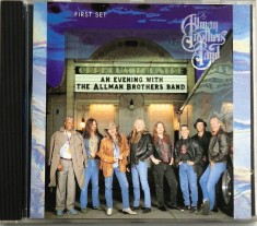 The Allman Brothers Band &lrm;&ndash; An Evening With The Allman Brothers Band - First Set NM / NM cd muzica rock blues Epic Europa 1992