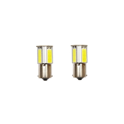 Set 2 becuri LED SMD 12V BAU15S 0,10A lumina rece Cod: BK80043 Automotive TrustedCars foto