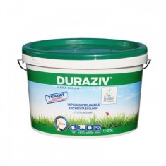 Vopsea lavabila fara miros Duraziv pentru interior 2.5 l foto