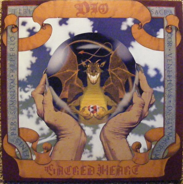 Dio - Sacred Heart (1985 - Europe - LP / VG)
