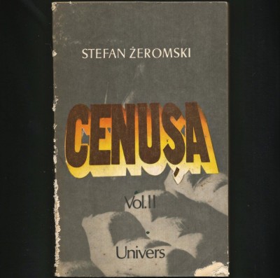 CENUSA - VOL. II - STEFAN ZEROMSKI foto