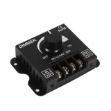Cumpara ieftin Dimmer LED Monocrom 12V 24V 30A CE Contact Electric OKY3220, Reglare Luminozitate 0-100%, 360W, Negru