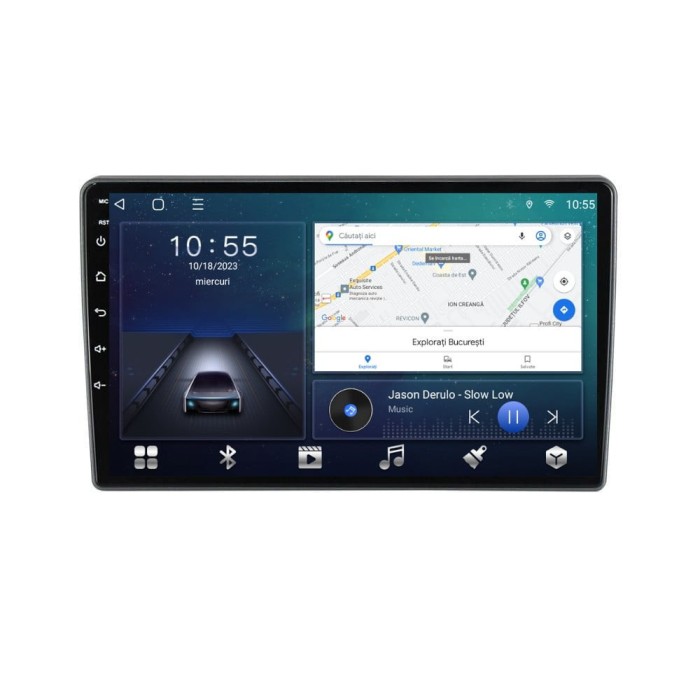 Navigatie dedicata cu Android Ford Transit / Tourneo Custom dupa 2018, 2GB RAM,