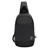 Geanta crossbody cu suport pentru tableta, Arctic Hunter, Poliester, Negru