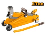 Cumpara ieftin Cric Hidraulic cu Role 3T, 410mm tip Crocodil Ingco HFJ302