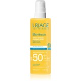 Uriage Bari&eacute;sun Spray SPF 50+ spray de protecție pentru față și corp SPF 50+ 200 ml