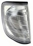 Lampa semnalizare fata Mercedes Clasa E W124 (Sedan/Coupe/Cabrio/Estate) 12.1984-06.1996 TYC partea stanga, fara suport becuri, alb, tip bec PY21W