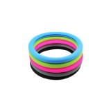 Husa Volan Silicon 38cm M Diverse Culori ALM - Rosu, Roz, Albastru, Bleu, Portocaliu