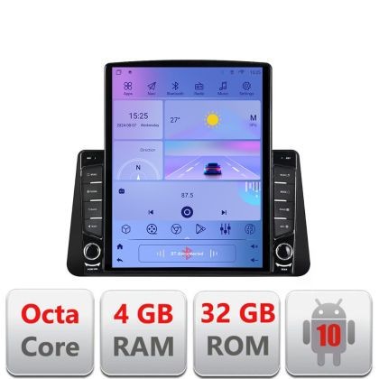 Navigatie Nissan Micra intre anii 2014-2019 Android radio gps internet Octa Core 4+64 LTE Kit-micra+EDT-E709 CarStore Technology
