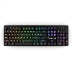 Tastatura Gaming Mecanica Gamdias Hermes P2A, iluminare RGB, USB (Negru)