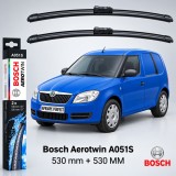 Cumpara ieftin Ștergătoare Skoda Fabia II Praktik 545 10.2013&ndash;11.2014 | A051S &ndash; BOSCH