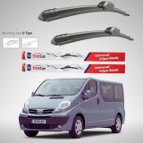 Cumpara ieftin Ștergătoare Nissan Primastar X83 Bus L2H1 (2006&ndash;2014) Flat | Set față &ndash; TeamCar&reg;