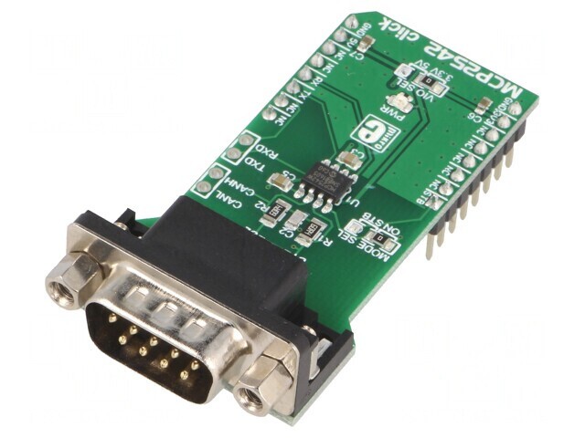 Placă Prototip Click Board Convertor CAN-UART MCP2542FD