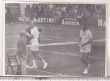 Bnk foto Finala Cupei Davis Bucuresti 1972, Alb-Negru, Romania de la 1950, Sport