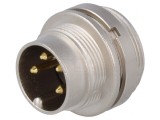 Conector M16 Soclu Lipire 4P 5A 250V IP40, Lumberg