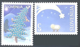 Slovenia, Craciun 2008, MNH