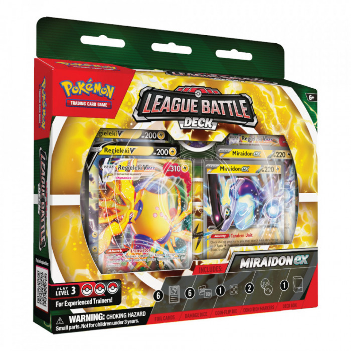 Pokemon TCG: Miraidon ex League Battle Deck