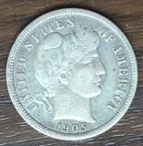 Moneda - 1 Dime 1905 S - Argint, America de Nord