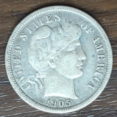 Moneda - 1 Dime 1905 S - Argint