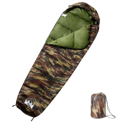 Gossi sac de dormit tip mumie pentru adulti de camping, 3 anotimpuri foto