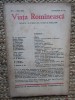 REVISTA VIATA ROMANEASCA REVISTA DE LITERATURA STIINTA SI IDEOLOGIE ANUL XXVII IULIE-AUGUST NR. 7-8 1935