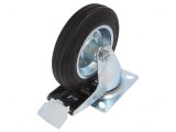Roată de transport 160mm 150kg gumă