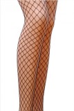 Ciorapi Cabaret Plasa Fishnet, Negru, L/XL, Passion