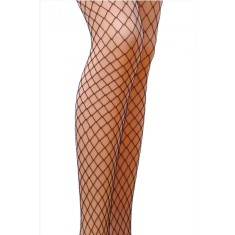 Ciorapi Cabaret Plasa Fishnet, Negru, S/M