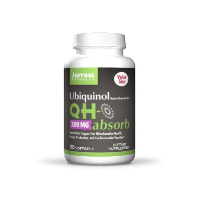 Supliment alimentar Ubiquinol QH-absorb Coenzima Q10 200mg, 90 Capsule foto