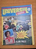 revista universul copiilor - 28 iunie 1990 - alain prost