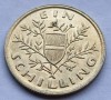 446. Moneda Austria 1 Schilling 1925 (Ein Schilling - reduced size) - Argint, Europa
